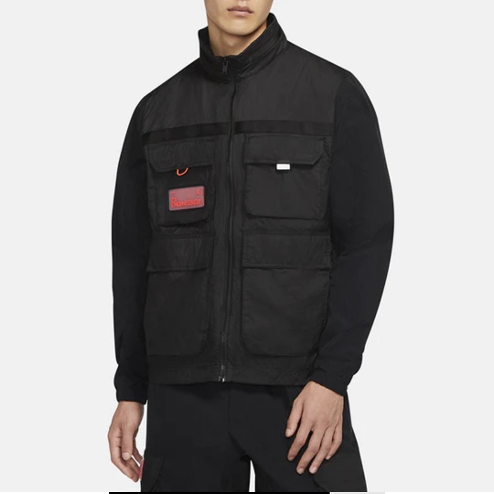 Air Jordan 23 Engineered Zipper Black Jacket